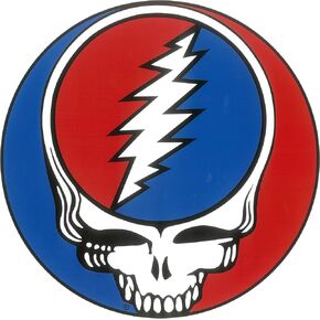 - Giant 11" Die Cut Hippy Sticker