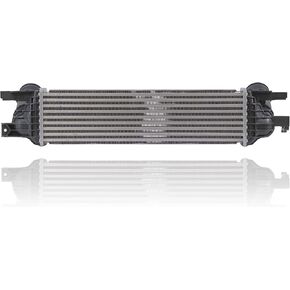 Intercooler - Pacific Best Inc. Compatible/Replacement for FR3Z6K775A 15-16 Ford Mustang Convertible/Coupe 2.3L Turbocharger
