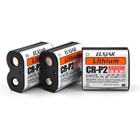 (10-Pack) 6V 1500mAh CR-P2 Lithium Photo Battery Replaces 223A, 2CR-P2, EL223AP, and DL223A Batteries