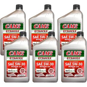 SYNAVEX dexos 1 Gen 3 SAE 5W-30 SP/GF-6A Full Synthetic Motor Oil - 6/1 Quart