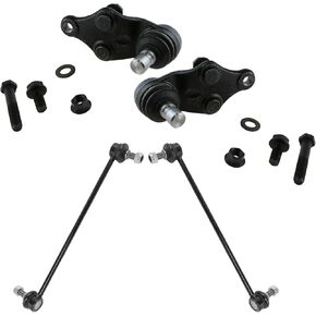 TRQ Front Suspension Kit Ball Joint Sway Bar Stabilizer Link Compatible with 2013-2019 Hyundai Santa Fe 2013-2018 Santa Fe Sport 2014-2015 Kia Sorento