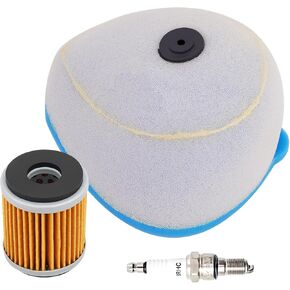 17213-KRN-850 Air Filter Kits Fit for Yamaha YFZ450/R/X Models YZ250F WR250F YZ450F with Oil Filter & Spark Plug