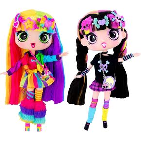 Decora Fashion Girlz Doll 11 inches-Decora + Luna | Set of 2 Fashion Dolls | Set of 2 Colorful Dolls | Nicely Packaged Set of Doll Clothes, Dolls & Accessories