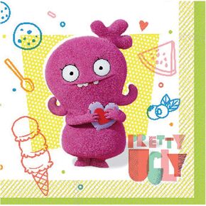 Amscan 'UglyDolls Movie' Multicolor Luncheon Party Napkins, 6.5' x 6.5', 16 Ct.