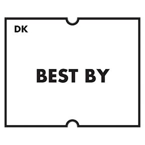 DayMark Safety Systems-IT114658 Date Coder Permanent Label,Best by, for DM4 SpeedyMark 20 2-Line Marking Gun, White (8,000 Labels)