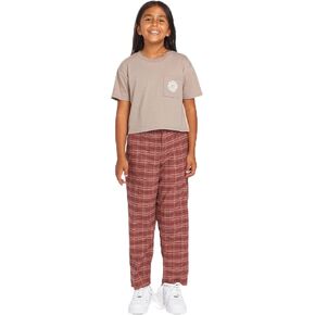 Volcom Girls' Pocket Dial Short Sleeve Tee