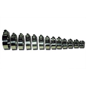 Heavy Duty Stainless Steel T-Bolt Hose Clamps - Free Choice of Sizes (104mm - 112mm (4 1/16" - 4 7/16"))
