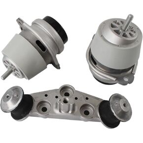 3PCS Engine Mounts & Transmission Mount 97037505720 Fit for Cayenne, aftermarket Part Replace, 97037511801