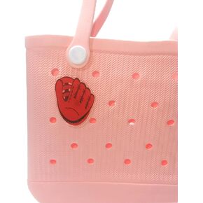 Sport Charm for Bogg Bag accessories Decoration accessories for Simply Southern Tote, Cute Decorative Insert for Beach Bag Bogg(Baseball glove)