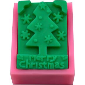 Christmas Snowflake Silicone Mold for Handmade Soap, Crafts, Candle, Chocolate, Muffins, Ice