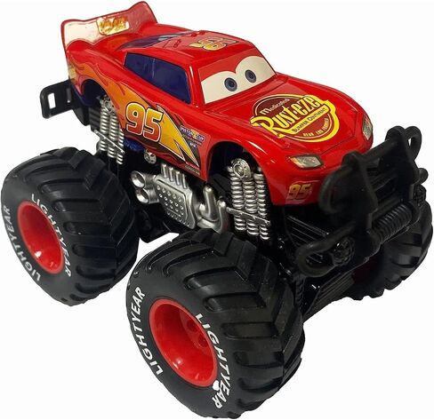 Cars Giant Wheels ，Cars Die-cast Vehicles Toys Set ，Suitable for Ages 3 and UP (2PCS) in Kuwait