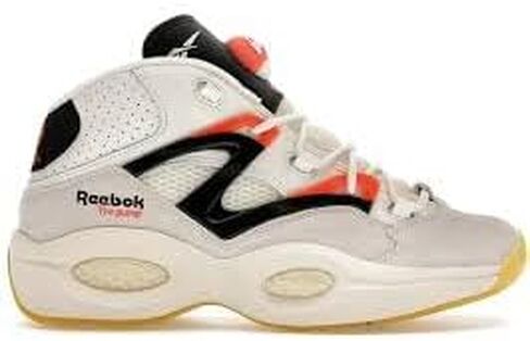 Reebok Question Pump Mid Universe Sneakers Size 10 Mens, Size 12 Womens White Chalk/Black Allen Iverson H06490 in Saudi Arabia
