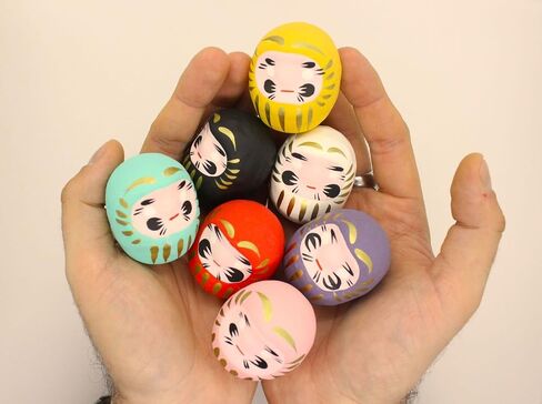 EDOYA Daruma Dolls (Set of 7) Japanese Good Luck Charms Gift Set in Saudi Arabia