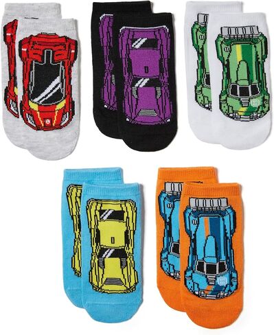 Hot Wheels Boys' Race Car 5 Pack Shorty Socks in Saudi Arabia