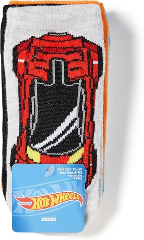 Hot Wheels Boys' Race Car 5 Pack Shorty Socks in Saudi Arabia