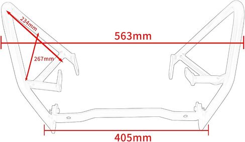 Motorcycle Upper Lower Engine Guard Crash Bar Tenere-700 Falling Bumper Body Frame Protection Compatible with Ya-maha Tenere 700 XT700Z XTZ 700 T7 T700 T 700 2019 2020 2021 2022 2023 2024 (1 Set) in Kuwait