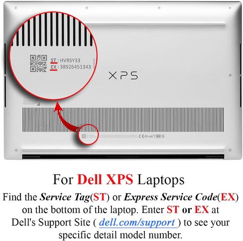 حافظة mCover متوافقة مع أجهزة الكمبيوتر المحمول Dell XPS 17 9700 9710 9720 / Precision 5750 5760 5770 Series مقاس 17 بوصة فقط (لا تناسب موديلات Dell الأخرى) - أسود in Saudi Arabia