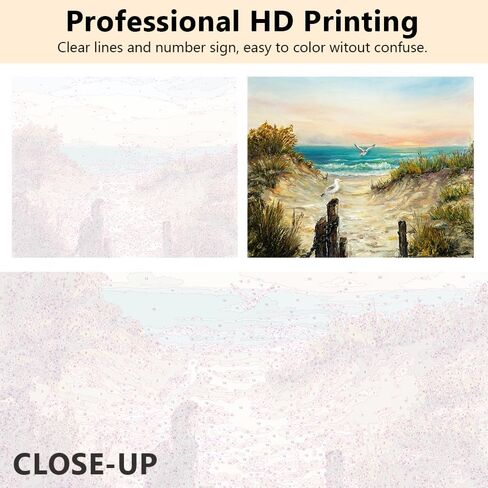 TUMOVO Dragon Paint by Numbers for Adults Fire Dragon DIY Adult Paint by Number Kits on Canvas Fantasy Landscape Painting by Numbers Oil Painting Art Crafts 16x20 in in Saudi Arabia