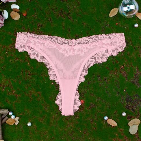 Hibluco ملابس داخلية مثيرة للنساء Tangas De Mujer سراويل داخلية من الدانتيل على شكل حرف V G-String ثونغ in Saudi Arabia