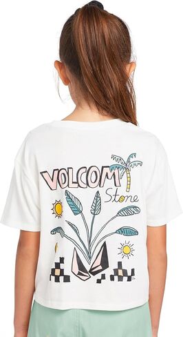 تي شيرت Volcom بأكمام قصيرة وجيب للفتيات in Saudi Arabia