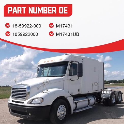 18-59922-000 حامل الكابينة لـ Freightliner Cascadia Automann M17431 Fleet Run FR-BODY680 يستبدل 1859922000 (18-59922-000) in Kuwait