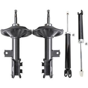 Shocks and Struts,ECCPP Front Rear Shock Absorbers Strut Kits Compatible with 2007 2008 2009 2010 Hyundai Elantra 338022 72306 338023 72305 349085 5622