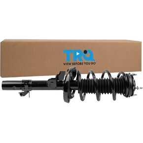 TRQ Front Left Complete Strut & Coil Spring Assembly Drivers Side Compatible with 2017-2023 Honda Ridgeline