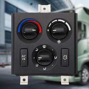 Sorghum Climate Control Module - A/C Control Panel Module 12V Air Conditioning Heater Control Switch 7+14 Pins Compatible with Volvo Truck VNL 2003-2024 VNM 2003-2018 Replace OEM 21326144 20549634