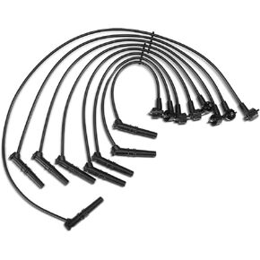 A-Premium Ignition Spark Plug Wires Set of 8 Compatible with Ford Mustang 1996-1998, Laforza 1994-1998, 4.6L 5.0L