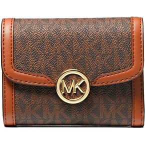 Michael Kors Leida Medium Signature Logo Wallet in Kuwait