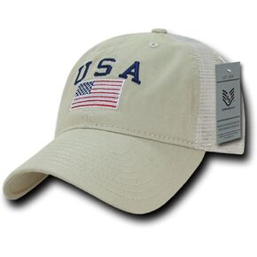 Rapiddominance Relaxed Trucker USA Cap
