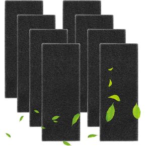 MyfatBOSS 10-Pack Carbon Filters Compatible with Litter-Robot 3, Activated Carbon Litter Box Filter Compatible with Litter-Robot 3 Self Cleaning Cat Litter Box Filters, Accessories Replacement