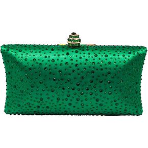 Boutique De FGG محفظة كريستالية للنساء حقائب يد رسمية للسهرة حقيبة صغيرة من حجر الراين لحفلات الزفاف وحفلات التخرج، صغيرة in Kuwait