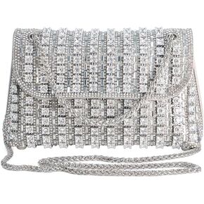 Women's Rhinestone Purse Luxury Diamond Shining Crossbody bag,matched with evening dress, long skirt, party, evening.