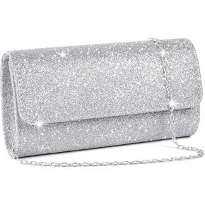 OSDUE Evening Bag Clutch Purses for Women, Rhinestones Purse, Sparkling Envelope Evening Bag