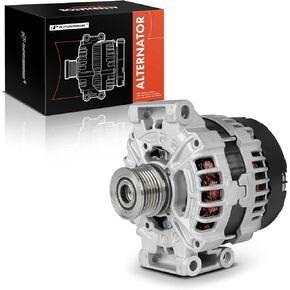 A-Premium Alternator Compatible with Mini Cooper 2011-2015, Cooper Countryman 2011-2016, Cooper Paceman 2013-2016, 1.6L, 12V 150A 6-Groove Clutch Pulley Clockwise, Replace# 0125711011, 0125711078