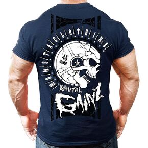 Men's Bodybuilding Workout (Brutal Gainz) Gym T-Shirt