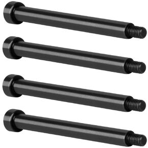 RC #45 Steel Suspension Arms Screw Pins Upgrades Part for 1/7 Infraction Felony Limitless Mojave 6S BLX,1/8 Typhon Kraton Outcast Talion Notorious 6S BLX,4PCS,Black