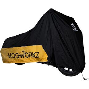 HOGWORKZ® Outdoor/Indoor Motorcycle Cover for Harley Davidson Touring Street Glide Road King Electra Glide Road Glide
