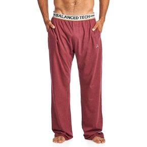 Men's Solid Cotton Knit Pajama Lounge Pants