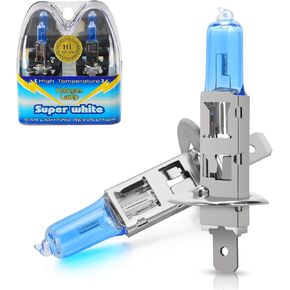 SUPAREE H7 Halogen Bulb, Super Bright 12V 55W 5000K Warm White Car High Low Beam Fog Light Replacement Lamp, Pack of 2