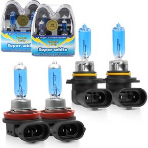 SUPAREE H7 Halogen Bulb, Super Bright 12V 55W 5000K Warm White Car High Low Beam Fog Light Replacement Lamp, Pack of 2