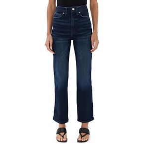 Good American Women's Always Fits Good Curve Straight Jeans
