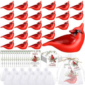 24 Sets Christmas Party Favors Soy Wax Candles with Organza Bag and Cards Bulk Portable Candle Party Favors Christmas Gifts for Guest Celebration Xmas Supplies Decor(Christmas Tree)