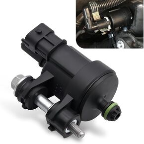 Pack-1 Car Steam Tank Purge Valve, Evaporator Discharge Tank Cleaning Valve, Replacement Parts 12610560 55593172 12661763 0280142481 911-082, Compatible with Buick GM Chevrolet (Black)
