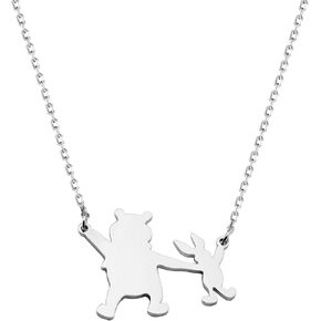 Pooh and Piglet Necklace Friendship Pooh Jewelry Adventure Cartoon Fans Gift