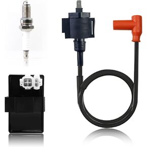 Ignition Coil CDI Box Spark Plug For Honda FourTrax Foreman 400 TRX400 FW 4x4 1995-1996 Foreman 400 TRX400 FW 4x4 1997-2003 30410-HM7-003 30510-HM7-003