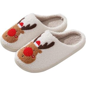Checkered slipeers Comfortable Plaid Scuff Slides for Indoors & Outdoors, Unisex Cozy Memory Foam Slipper in Warm