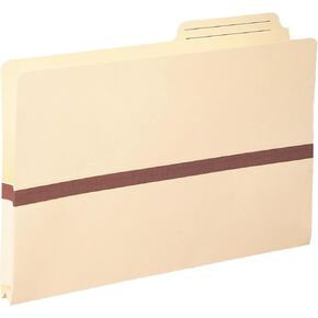 Smead File Pocket, 2/5-Cut Printed Tab, Tyvek®-Reinforced, Legal Size, Manila, 50 per Box (76487)