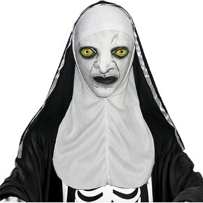 Halloween Ghost Face Mask, Scary Scream Mask, Skull Face Mask for Adult, Horror Mask for Cosplay Decoration Prop